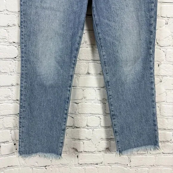 Madewell Jeans Womens 29 Petite The Perfect Vintage Straight Leg Ainsworth Wash - Picture 6 of 14